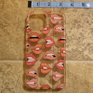 Lip Pattern Clear iPhone 13Pro MAX Case